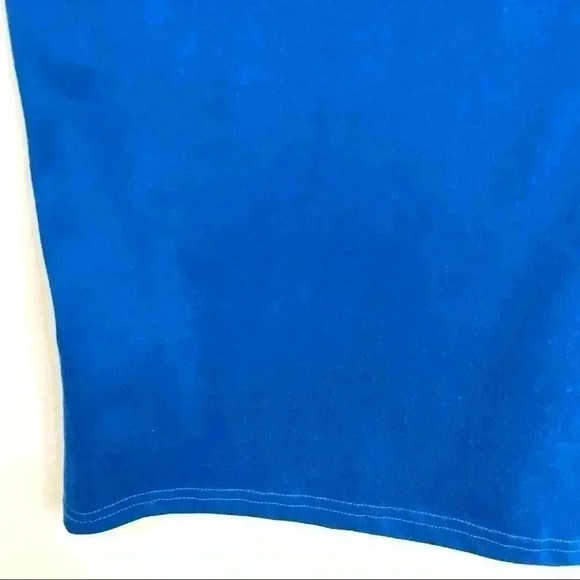 Ay Guey Blue Skull Aztec Short Sleeve Polo Shirt - Picture 10 of 13